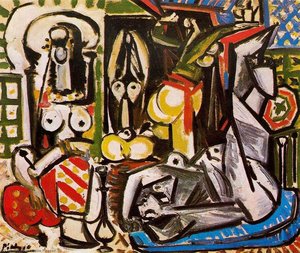 Die Frauen Von Alger — Pablo Picasso, Cubism