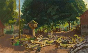 La Scierie De Torqueville — Walter Richard Sickert