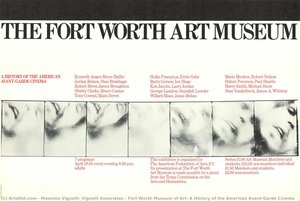 Fort Worth Museum Of Art: A History Of The American Avant-garde Cinema — Massimo Vignelli, Vignelli Associates