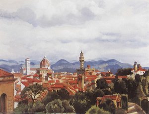 Florence — Zinaida Serebriakova