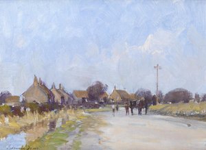 A Village In West Norfolk — Edward Seago
