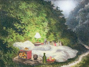 Among The Messages Of Green — Jacek Yerka