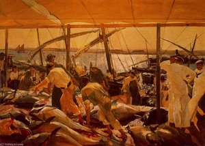 Untitled (7101) — Joaquín Sorolla Y Bastida, Impressionistic Landscape