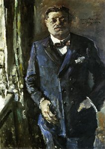 Portrait Of Friedrich Ebert — Lovis Corinth, Impressionism And Expressionism