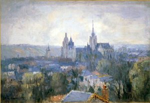 La Cathédrale D'evreux — Albert-charles Lebourg