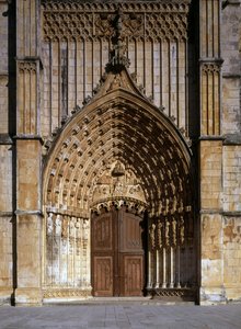 West Portal Of The Church — Victor Huguet