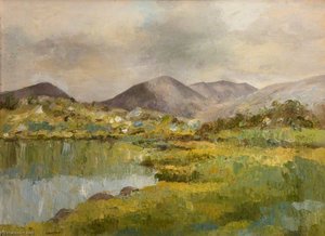 Mountains And A Lake — John Andrew Lawson