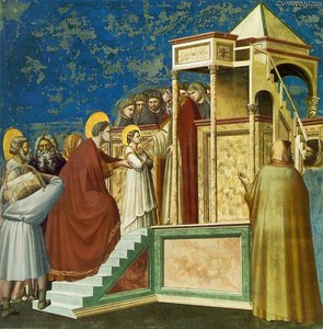 Presentación De La Virgen — Giotto Di Bondone, Proto-renacimiento