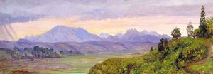 The Preanger Mountains, Java — Marianne North, Victorian Landscape Painting