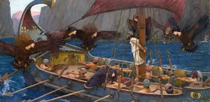 Ulysses And The Sirens — John William Waterhouse, Romanticism