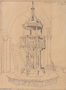 Ruin Of A Norman Church - — John Sell Cotman