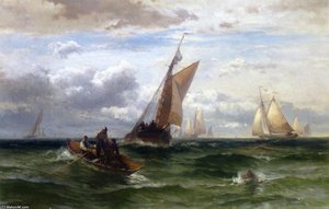 Sailing — Edward Moran