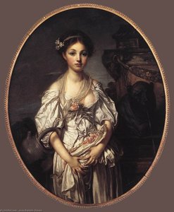 The Broken Pitcher — Jean-baptiste Greuze, Neoclassicism