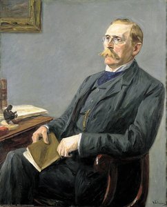 Portrait Of Wilhelm Bode — Max Liebermann