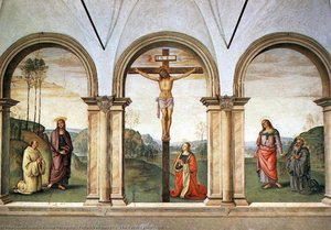 The Pazzi Crucifixion — Pietro Perugino (pietro Vannucci)