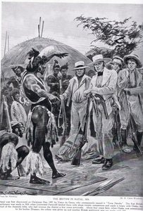 The British In Natal - — Richard Caton Woodville