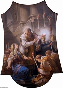 The Mass of Saint Gregory the miracle of the host