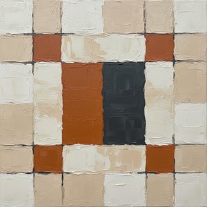 Monolithic Mosaic In Earth And Charcoal: A Singular Study Of Structural Permanence — Laurent Vionnet