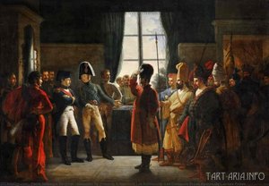 Alexander Ier Presente A Napoleon Les Kalmoucks, Les Cosaques Et Les Baskirs De L'armee Russe