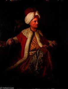 Charles Gravier Comte de Vergennes in Oriental Costume