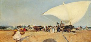 Arrival Of The Boats — Joaquín Sorolla Y Bastida