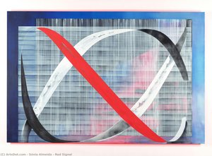 Red Signal — Sónia Almeida, Contemporary Realism