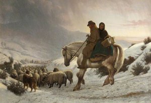 A Winter Landscape — Henry Hetherington Emmerson