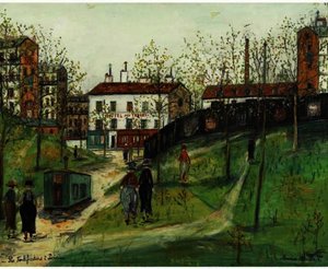 The Fortifications Of Paris — Maurice Utrillo, Impressionism
