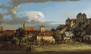 Pirna. The Obertor From The South — Bernardo Bellotto