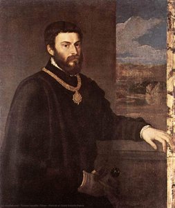 Retrato Del Conde Antonio Porcia — Tiziano