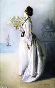 Lady With A Fan — Eva Gonzalès