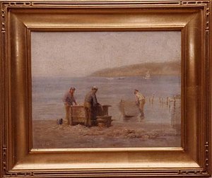 Whale Cove Grand Menan, (painting)