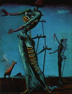 La Jirafa En Llamas, 1937