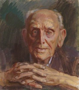Chelsea Pensioners Albert Hillyard, Royal Army Service Corps — June Mendoza, Contemporary Realism