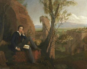 Shelley Composing ‘Prometheus Unbound’ in the Baths of Caracalla