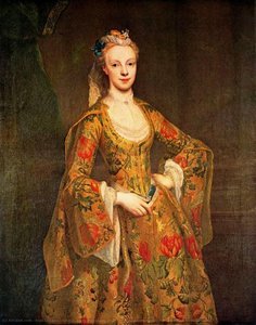 Lady Ponsonby, Née Caroline Cavendish In Costume Veneziano — Jean-étienne Liotard, Rococo