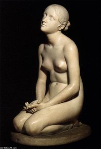 Trust In God — Lorenzo Bartolini, Neoclassical Revival