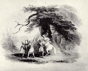Murder Of Jane Mccrea, (painting) — Asher Brown Durand