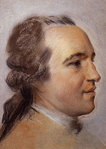 Study For Portrait Of Unknown Man — Maurice Quentin De La Tour