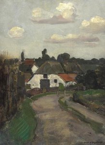 Roadway And Farm Building Near Arnhem — Пит Мондриан