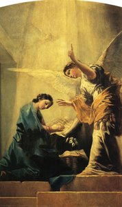 The Annunciation — Francisco José De Goya Y Lucientes, Romanticism