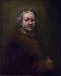Self-portrait In At The Age Of 63 — Rembrandt Peale
