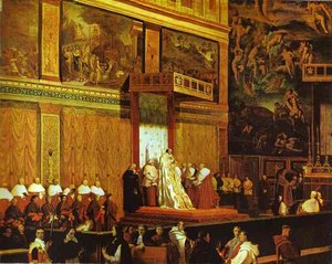 The Sistine Chapel — Jean-auguste-dominique Ingres
