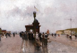 On The Quai In Le Havre — Dit Luigi Loir Aloys François Joseph Loir