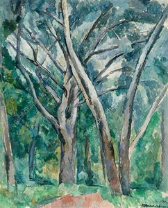Silver Poplar Trees — Pyotr Konchalovsky