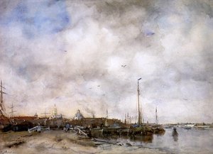 View On A City (also Known As Gezicht Op Een Stad) — Jacob Henricus Maris