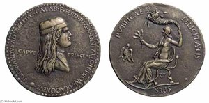 Medaille Ferdinand Ii. — Adriano Fiorentino