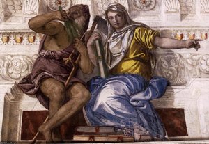 Saturn (time) And Historia — Paolo Veronese