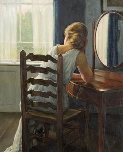 Girl at a Dressing Table