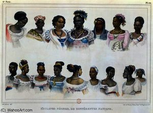 Black Slaves From Different Nations — Jean-baptiste Debret